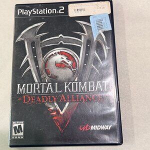 Ps2 mortal kombat deadly alliance w/Registration
